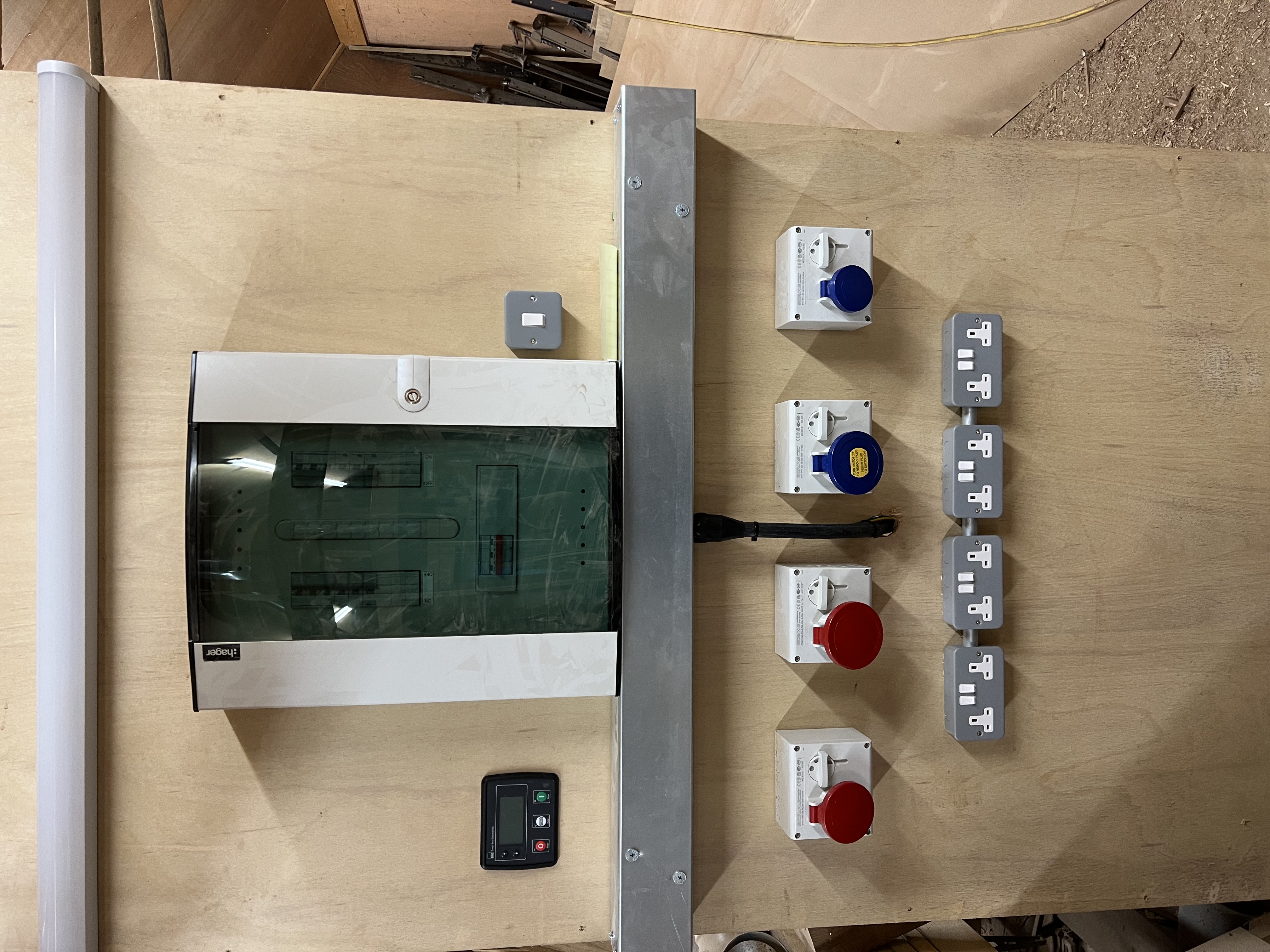 Three-phase distribution board agricultural